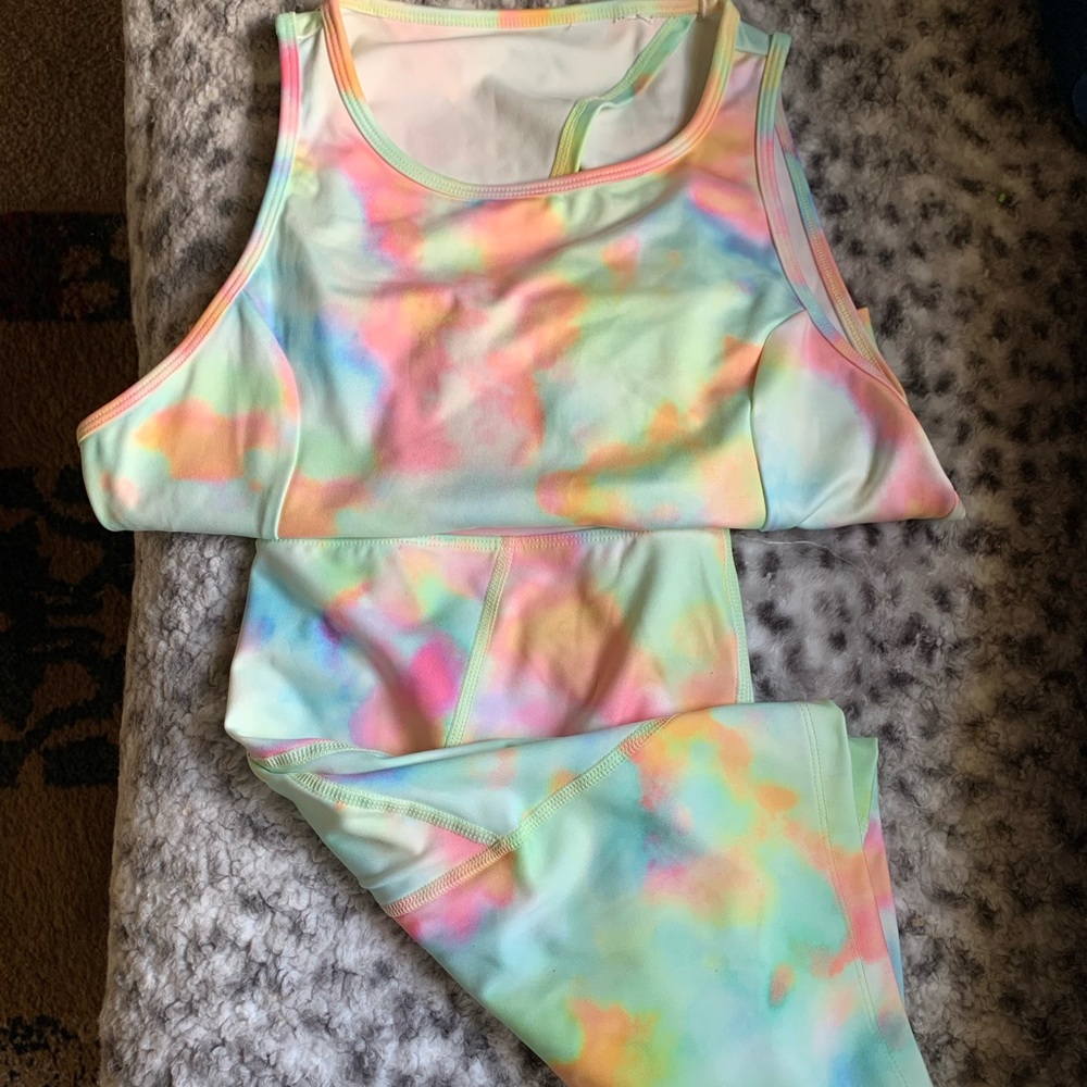 2 piece set workout or casual outfit with side pockets ❤️🥰